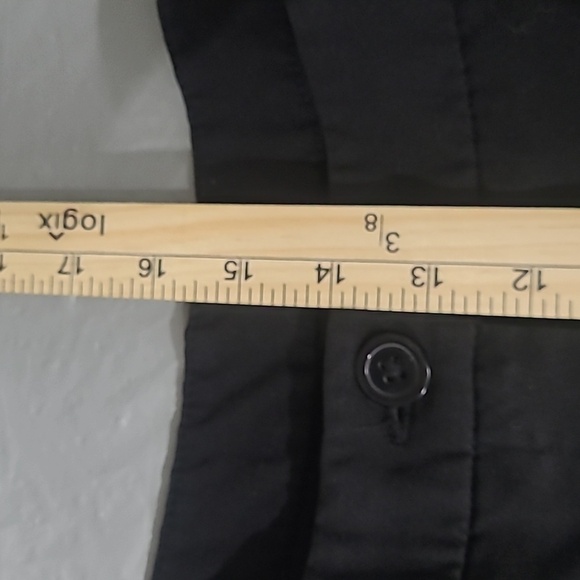 Worthington Black Culottes  Stretchy Wide Leg Cropped Palazzo Pants 22W Pockets - Picture 13 of 16